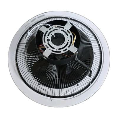 18'' Modern Low Profile Ceiling Fan with Lights Remote LED 3 Colors Bladeless - Thumbnail 4