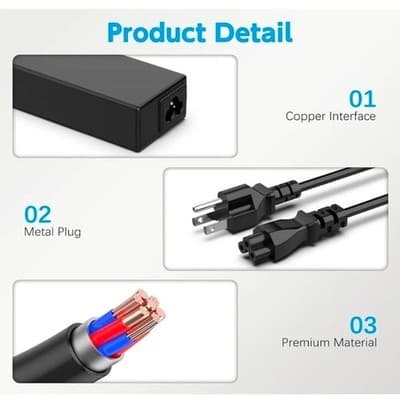 Power Supply for LG LED LCD Monitors ADS-40FSG-19 19V 2.1A 40W AC Adapter - Thumbnail 3