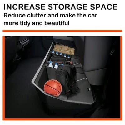 Underseat Storage Bin Fits For Tesla Cybertruck 2024+ Rear Seat Back Tool Box - Thumbnail 3