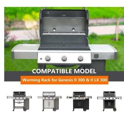 66044 Grill Warming Rack for Weber Genesis II & XL II 300 E/S-310 315 330 335 - Thumbnail 2