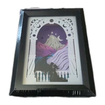 City of Starlight Book Nook | Fantasy Light Box | 3D Shadow Box | ACOTAR - Image 1
