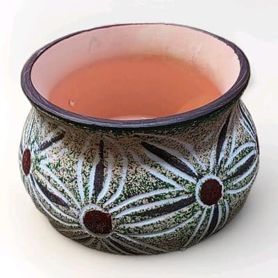 5PCs Flower Pot Ceramic Succulent Planter Pots With Drainage For Garden Set - Thumbnail 5