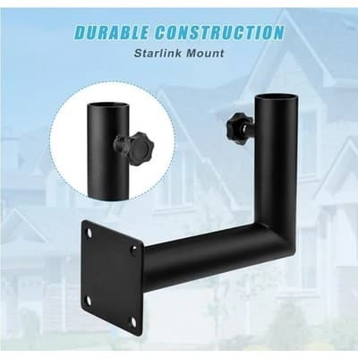 Heavy-Duty Starlink Roof Mount Kit Adjustable Satellite Mount Bracket - Thumbnail 3
