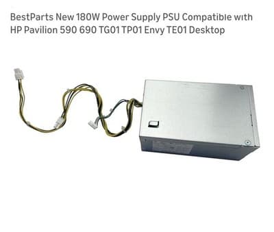 180W Power Supply PSU for HP Pavilion 590 690 TG01 TP01 Envy TE01 Desktop - Image 1