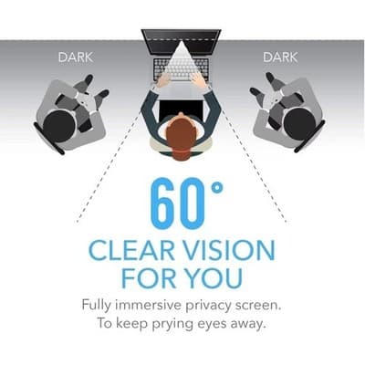 24” Privacy Screen Filter 16:9 531x298mm Anti-Glare Monitor Laptop* - Thumbnail 5