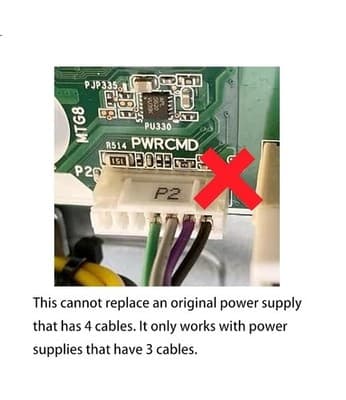 180W Power Supply PSU for HP Pavilion 590 690 TG01 TP01 Envy TE01 Desktop - Thumbnail 2