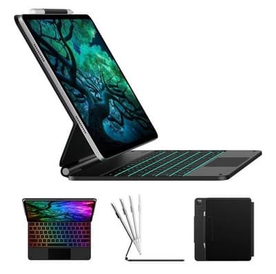 Typecase Edge Keyboard Case for iPad Air 13(M3 2025/M2 2024) and iPad Pro 12.9 - Thumbnail 3