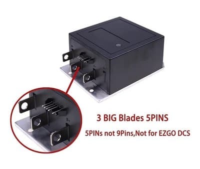 36V 350A ITS 5 Pin Controller for EZGO TXT Medalist 1994-2026 #1206-4301 - Thumbnail 3