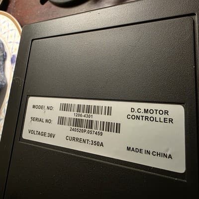 36V 350A ITS 5 Pin Controller for EZGO TXT Medalist 1994-2026 #1206-4301 - Image 1