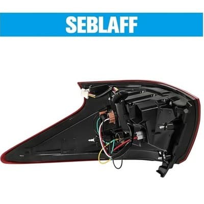 Outer Left Driver Side Tail Light for 2016-2017 Nissan Altima 26555-9HS1A - Thumbnail 6