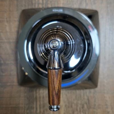 Kohler K-T10594-4S-CP Chrome Shower Trim Kit Handle Plate Bathroom Fixture - Thumbnail 3