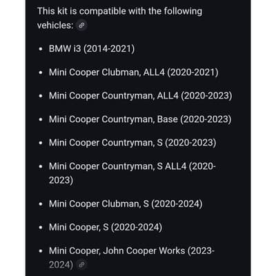 Rear Brake Rotors & Ceramic Pads for 2014-2021 BMW i3, Mini Cooper DFC7512-32019 - Thumbnail 2