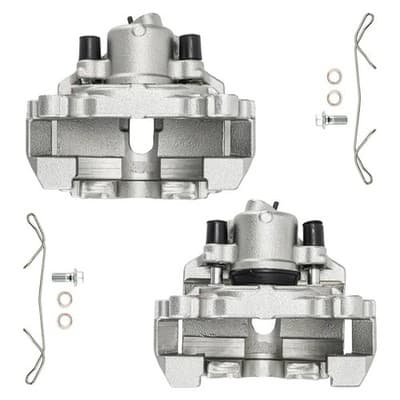 Front Disc Brake Calipers Left & Right for 2005-2019 Volkswagen #B2974 #B2975 - Thumbnail 3