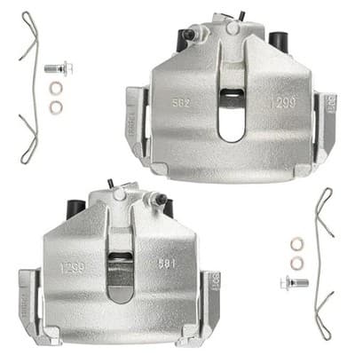 Front Disc Brake Calipers Left & Right for 2005-2019 Volkswagen #B2974 #B2975 - Thumbnail 5