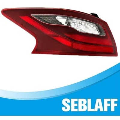 Outer Left Driver Side Tail Light for 2016-2017 Nissan Altima 26555-9HS1A - Thumbnail 7