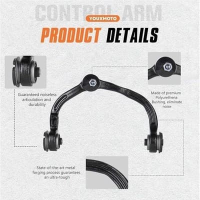 Front Upper Control Arm Suspension Kit 10PC for 2003-2006 Expedition/Navigator - Thumbnail 4