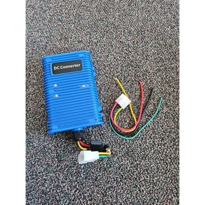 Golf Cart Voltage Reducer 36V/48V to 12V for EZGO Club Car Yamaha 30A 350W - Thumbnail 2