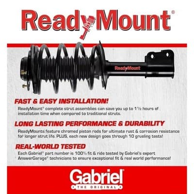 Suspension Strut and Spring Assembly-Ultra fits 2000-2006 Elantra Gabriel G57089 - Thumbnail 4