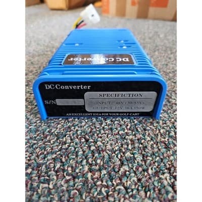 Golf Cart Voltage Reducer 36V/48V to 12V for EZGO Club Car Yamaha 30A 350W - Thumbnail 3