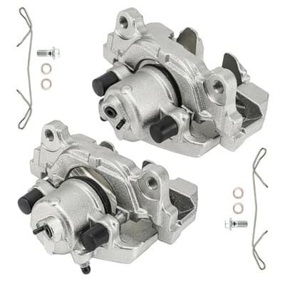 Front Disc Brake Calipers Left & Right for 2005-2019 Volkswagen #B2974 #B2975 - Thumbnail 4