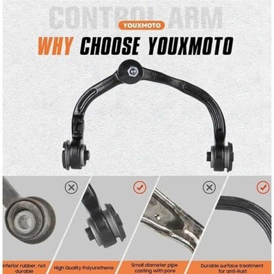 Front Upper Control Arm Suspension Kit 10PC for 2003-2006 Expedition/Navigator - Thumbnail 3