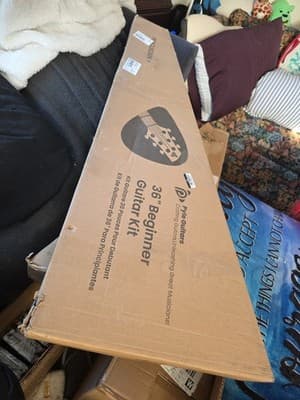 Pyle 36" Beginner Acoustic Guitar Kit 3/4 Size #PGACLS82SUN.9 - Thumbnail 12