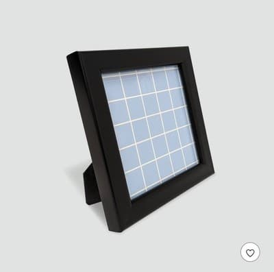 Black Mini Photo Frames 9 Pack 4x4 Inch Harbor Town Industries New Home Decor - Thumbnail 3