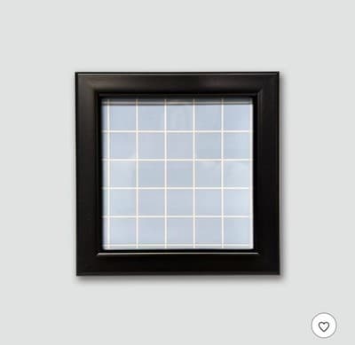 Black Mini Photo Frames 9 Pack 4x4 Inch Harbor Town Industries New Home Decor - Thumbnail 2