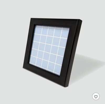 Black Mini Photo Frames 9 Pack 4x4 Inch Harbor Town Industries New Home Decor - Thumbnail 4