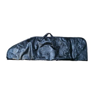 52”x15" Padded Faux Leather Gun Bag Soft Rifle Shotgun Case Carry Storage Black - Image 1