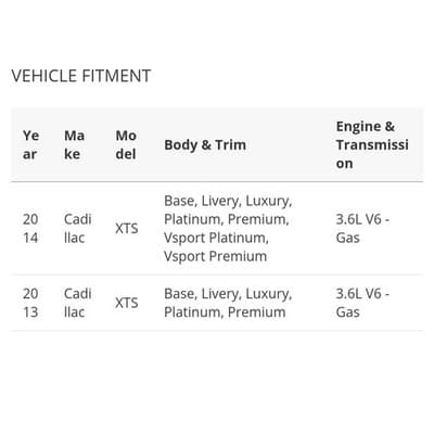 Underbody Air Deflector Kit 2013-2014 Cadillac XTS GM# 22948429 - Thumbnail 3