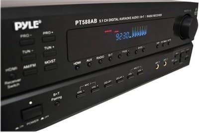 Pyle PT588AB 5.1 Channel Bluetooth HDMI Home Theater Receiver HDMI 4K Open Box - Thumbnail 4