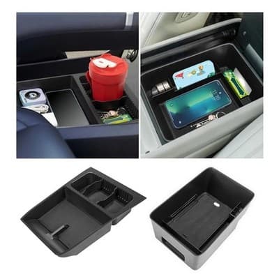 Center Console Organizer Tray Compatible with 2024 2025 Hyundai Santa Fe