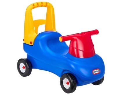 Little Tikes Push & Ride Racer Toddler Ride-On Walker Car Blue Red 22” w/ Screws - Thumbnail 6