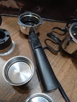 Espresso Machine, Cafissimo Pod Compatible 20 Bar w/ Manual, Kismile #CM8054-BLK - Thumbnail 12