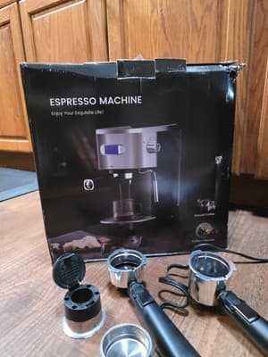 20 Bar Espresso Machine CM8054 Black Tested Cafissimo Pod Compatible w/ Manual - Thumbnail 13