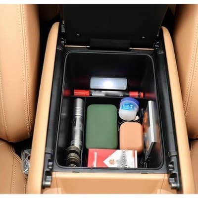 Center Console Organizer Tray Compatible with 2024 2025 Hyundai Santa Fe - Thumbnail 12