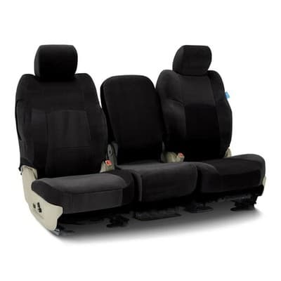 Velour Seat Covers 2011-2021 Toyota 4Runner, Black by CoverKing #CSCV2-TT9960