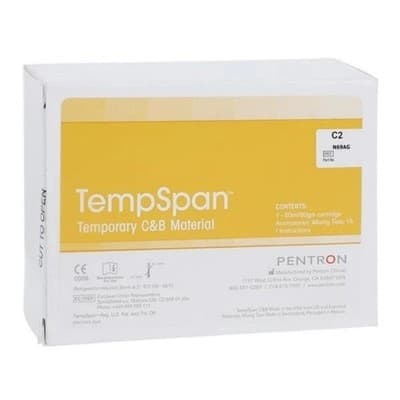 Pentron N69AG TempSpan Crown & Bridge Material Cartridge C2 50mL
