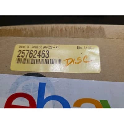 Spare Tire Heat Shield 2004-2009 Cadillac SRX GM# 25762463 - Thumbnail 5