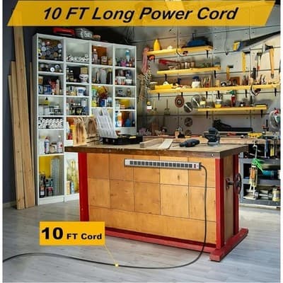 16 Outlet Surge Protector Power Strip, Heavy Duty Power Strip 24" Long 1.5" Wide - Thumbnail 3