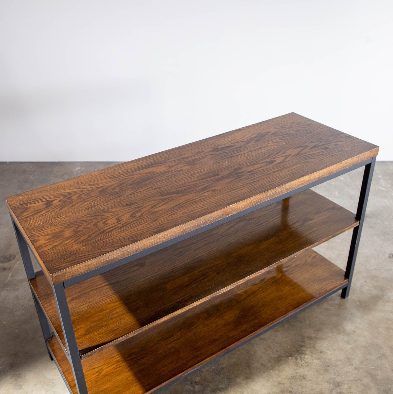 Crate and Barrel Console Table with 3 Shelves - Thumbnail 3