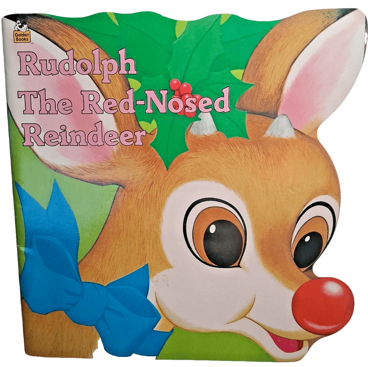 Rudolph the Red Nosed Reindeer A Golden Book Shape Book, 24 Pages, 1972, Age 4+ - Image 1