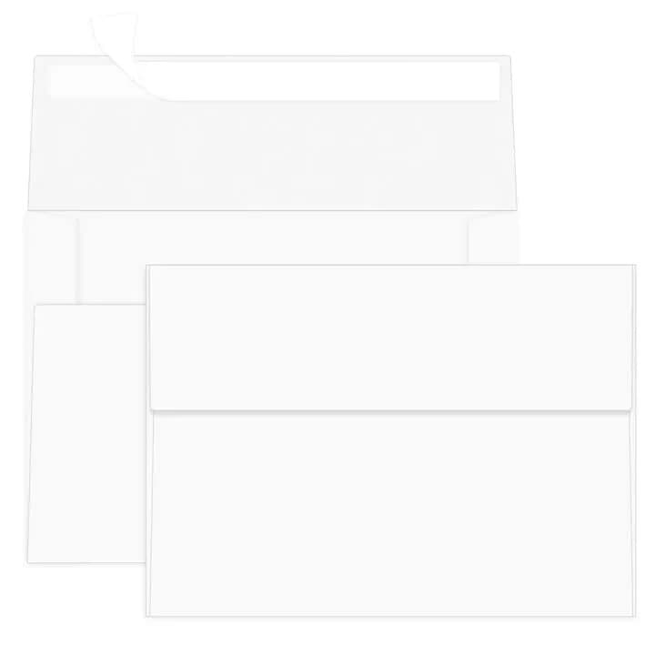 25 - Pack White A6 Invitation Envelopes 4.75"x6.5" (ENVELOPES ONLY) - Image 1
