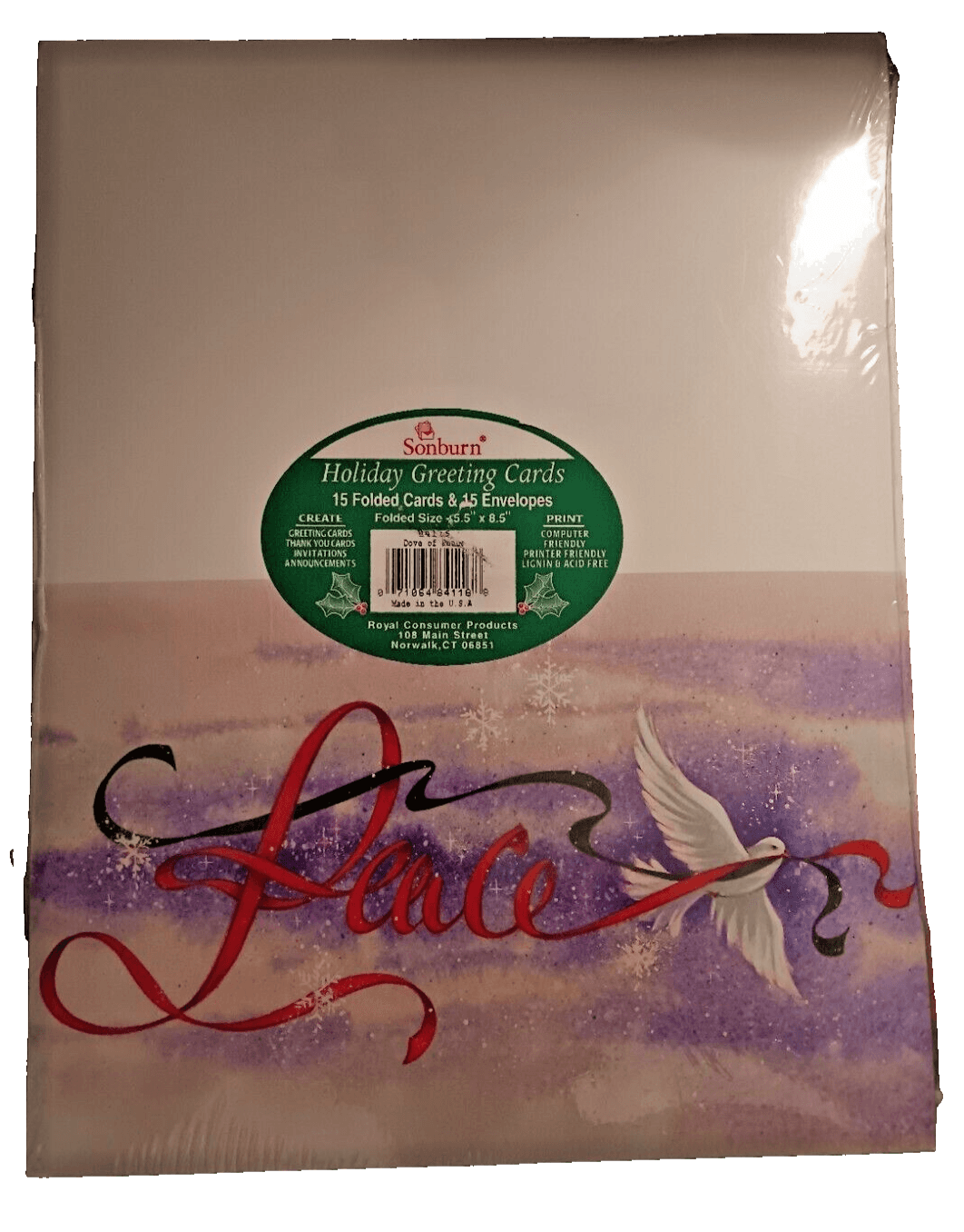 Holiday Christmas Greeting Cards, Lot of 15 with Envelopes - Image 1