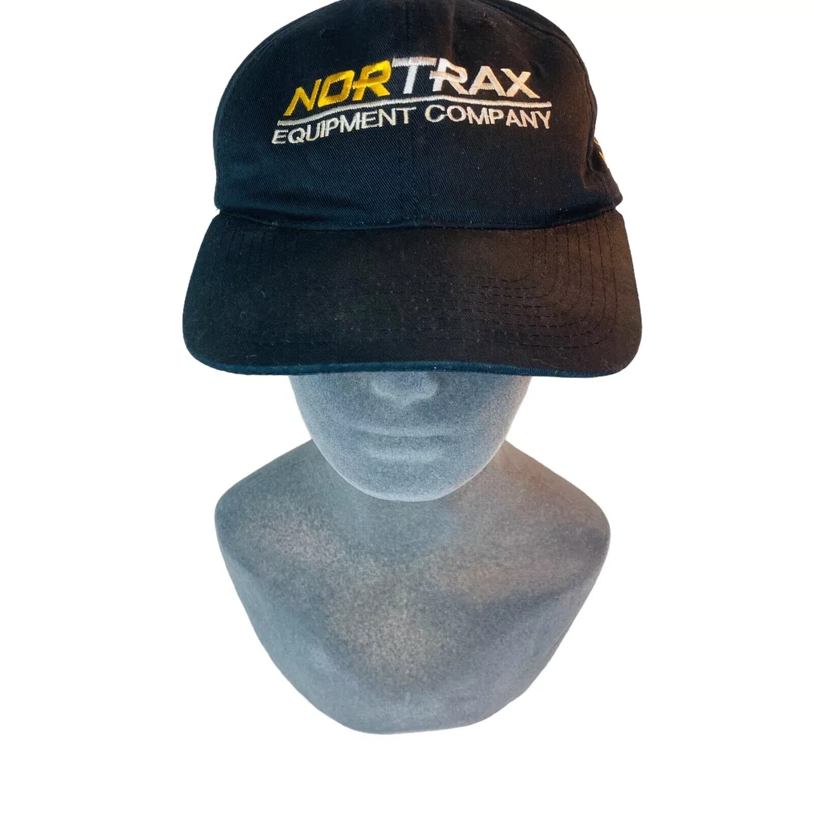 John Deere Nortrax Black Agriculture SnapBack Falcon Hat Adjustable Baseball Cap - Image 1