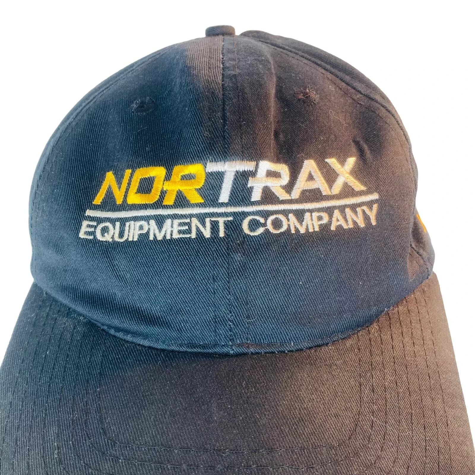 John Deere Nortrax Black Agriculture SnapBack Falcon Hat Adjustable Baseball Cap - Thumbnail 2
