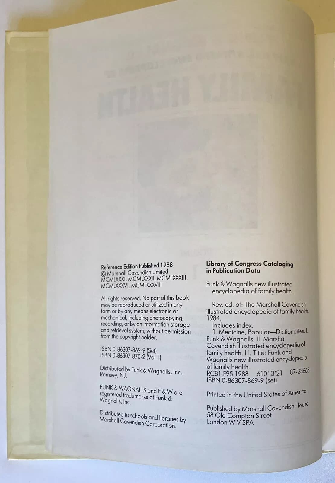 Funk & Wagnalls Illustrated Encyclopedia of Family Health Vol. 1 A-B Vintage Edu - Thumbnail 5