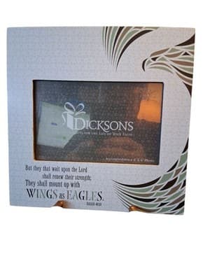 Dicksons Wings as Eagles Frame For 4x6 Photo - Isaiah 40:31 - Image 1