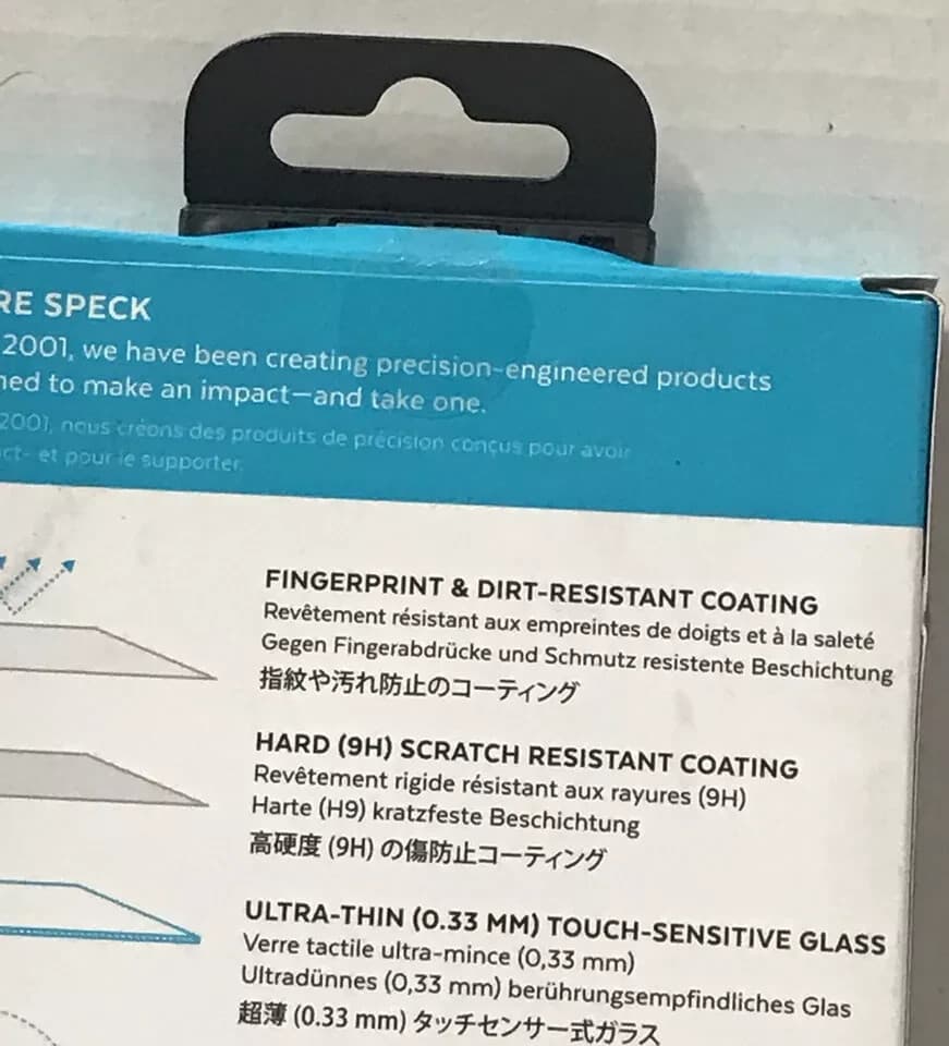 Speck Shieldview Samsung Galaxy A20 Tempered - Glass, New - Thumbnail 3